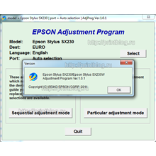 Adjustment program Epson L550 L555 (ESP) - irongamers.ru