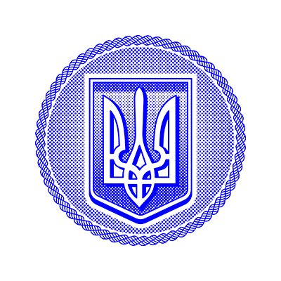 Векторный герб Украины