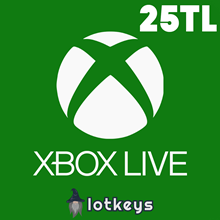 ⭐25 TL Xbox Live Gift Card TRY