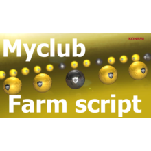 Script for farming gp myclub Pro evolution soccer 2016
