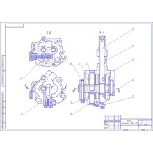 Drawing oil pump ZIL-130