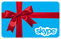 $50 Skype Voucher Original (активация на www.skype.com)