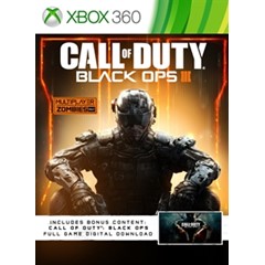 Call of Duty: Black Ops 3 + Black Ops XBOX 360