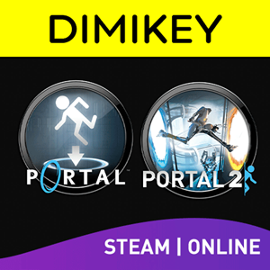 z Portal 2 + Portal 🎮 ОНЛАЙН [STEAM]