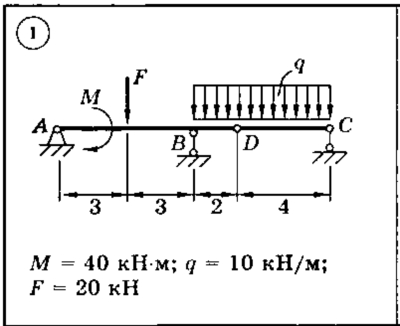 Решение задачи Д4 (задание 1) Вариант 01 Диевский В.А.