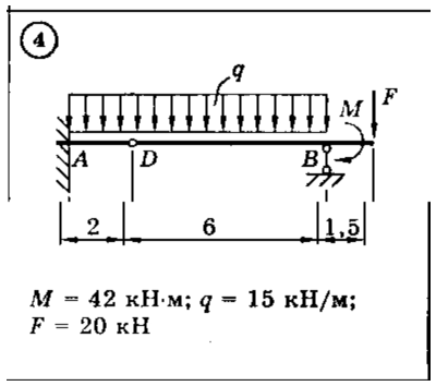Решение задачи Д4 (задание 1) Вариант 04 Диевский В.А.