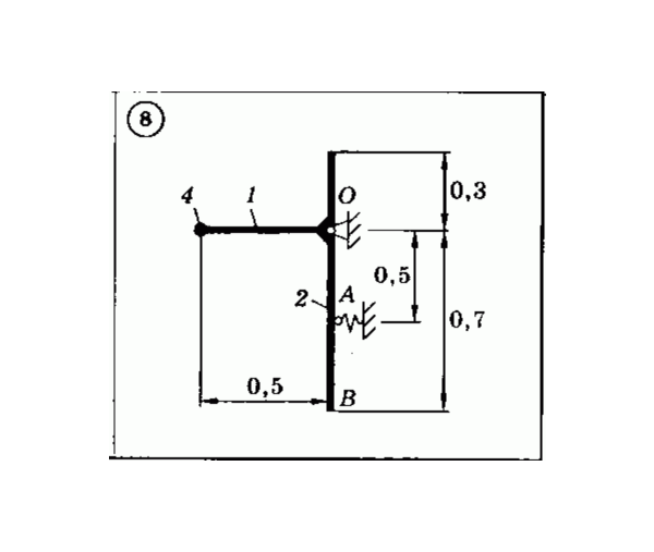 Решение задачи Д7 (задание 2) Вариант 08 Диевский В.А.