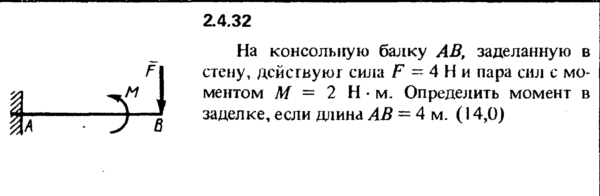 Решение задачи 2.4.32 из сборника Кепе О.Е. 1989 года