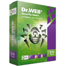 🟩🟩 Dr.Web Security Space 2 ПК 1 год - irongamers.ru