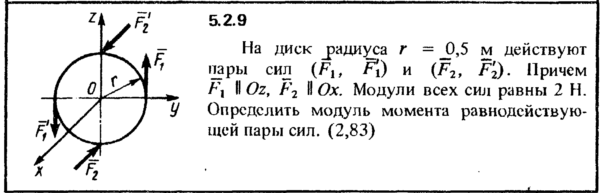 Решение задачи 5.2.9 из сборника Кепе О.Е. 1989 года