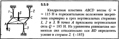 Решение задачи 5.5.9 из сборника Кепе О.Е. 1989 года