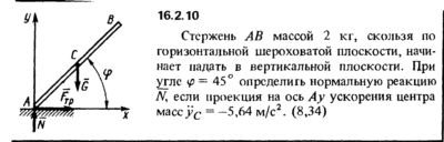 Решение задачи 16.2.10 из сборника Кепе О.Е. 1989