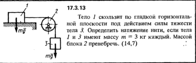 Задача 17.3.13 из сборника (решебника) Кепе О.Е. 1989
