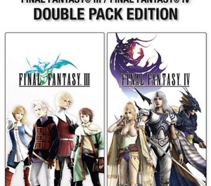 Обложка Final Fantasy III & IV Double Pack (3D Remake) STEAM