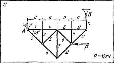 C1 Варинат 13 (C1 В13) термех задачник Яблонский 1978г