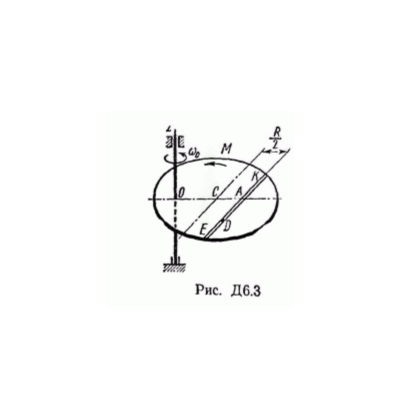 Решение Д6 В39, решебник по термеху Тарг С.М. 1982 г.