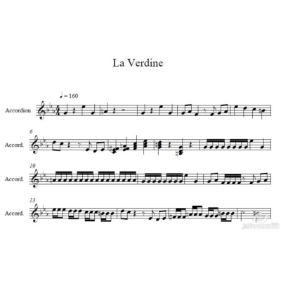Latcho Drom - La Verdine (MAFIA Soundtrack) аккордеон