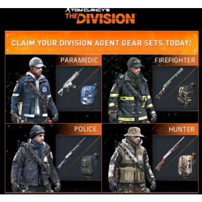 Экипировка Tom Clancys The Division XBOX ONE US REGION