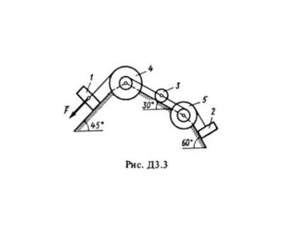 Решение Д3-37 (Рисунок Д3.3 условие 7 С.М. Тарг 1988 г)