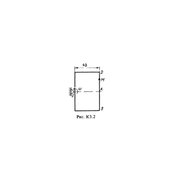 Решение К3-28 (Рисунок К3.2 условие 8 С.М. Тарг 1988 г)