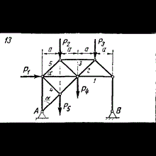 C3 Вариант 13 термех из решебника Яблонский А.А. 1978 г