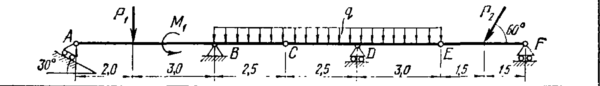 C4 Вариант 23 термех из решебника Яблонский А.А. 1978 г