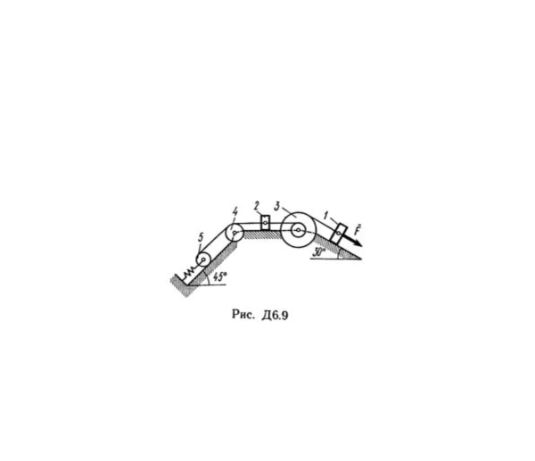 Решение Д6-94 (Рисунок Д6.9 условие 4 С.М. Тарг 1989 г)