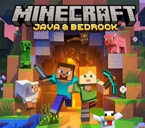 Обложка 🔥 Minecraft Java + Bedrock Edition (КЛЮЧ/GLOBAL)