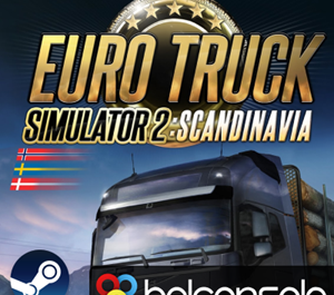 Обложка 🔶Euro Truck Simulator 2 Scandinavia DLC Ключ Steam