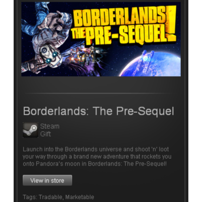 Borderlands: The Pre-Sequel - STEAM Gift - RU+CIS+UA