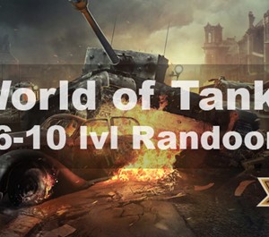 Обложка World of Tanks Random 6-10 LvL + АКЦИЯ + Подарок