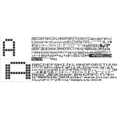 Шрифт ККМ КАСБИ-02, КАСБИ-03 (ttf)