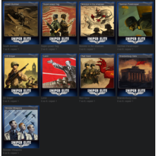 Set Sniper Elite V2 Trading Cards