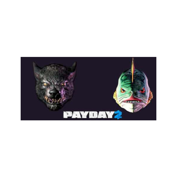 PAYDAY 2 Lycanwulf and The One Below Mask steam key 0%