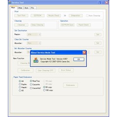 Canon Service Tool V4907