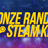 Bronze random steam key / игры от 99р