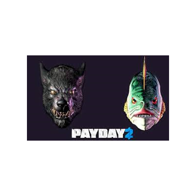 PAYDAY 2: Lycanwulf and The One Below Masks - STEAM KEY