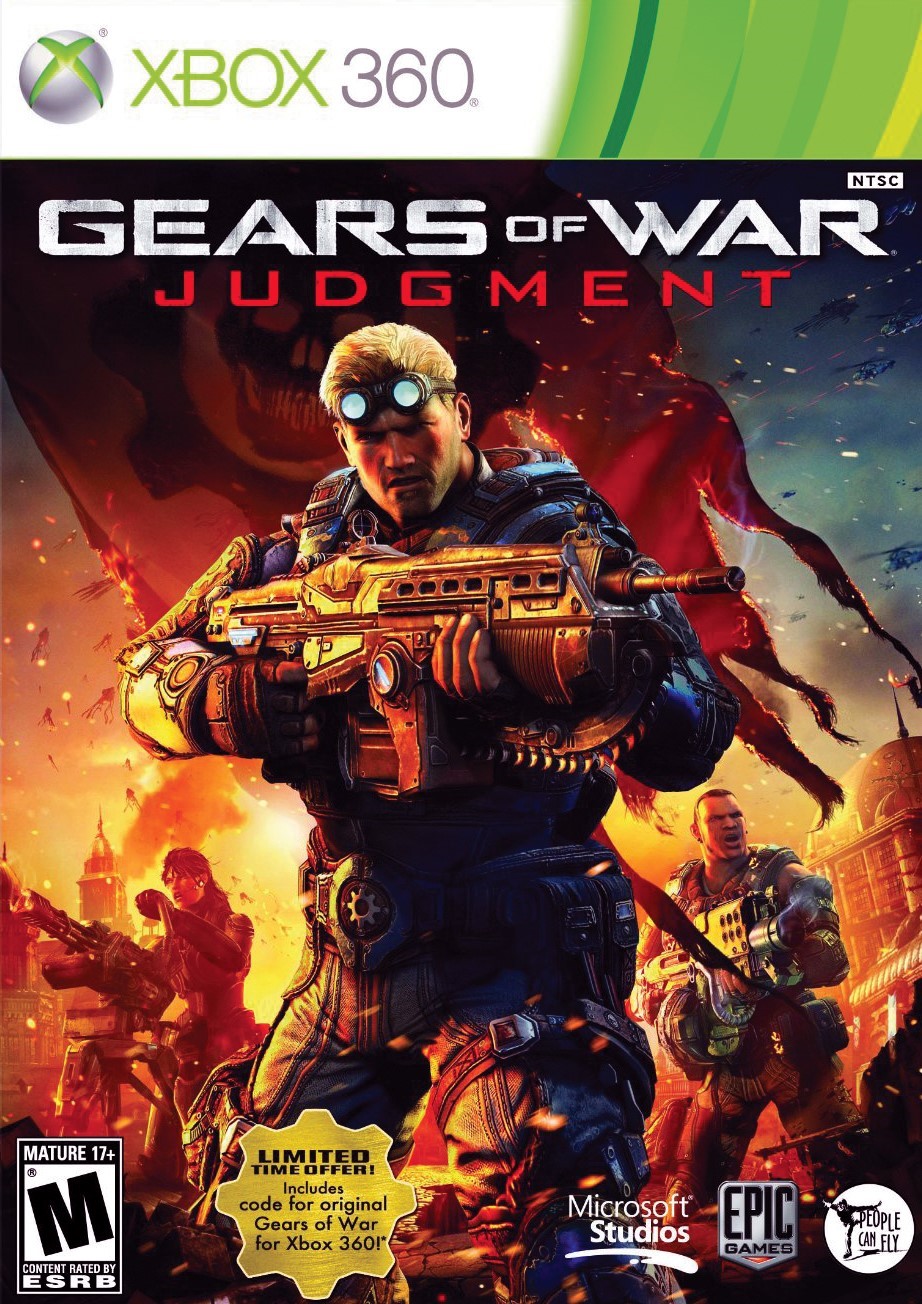 Обложка XBOX 360 104 Gears of War Judgment + Mortal Kombat