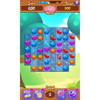 Проект игры "Jelly" для Unity (Android,IOS)
