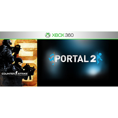 CS: Go / Portal 2 / CastleStorm | XBOX 360 | общий