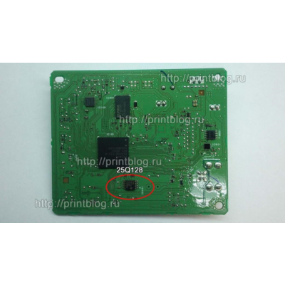 Canon MG5740 дампы 25Q16 25Q128 сброс памперса 5B00