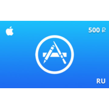 App Store Gift Card 500 rub RU-region