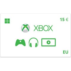 Подарочная карта Xbox 15 евро EU-регион