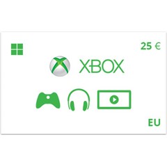 Подарочная карта Xbox 25 евро EU-регион