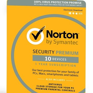 Norton Security Premium 10 активаций на 90 дней