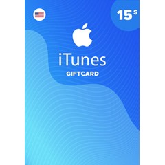 🔶iTunes [ Подарочная карта ] 15 $ USD US (USA)