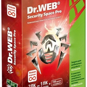 Dr.Web Security Space Pro. 90 дней / 1 ПК (2 в 1)