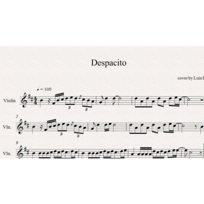 Despacito violin cover