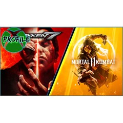 Tekken 7 + Mortal Kombat 11 XBOX ONE/Xbox Series X|S