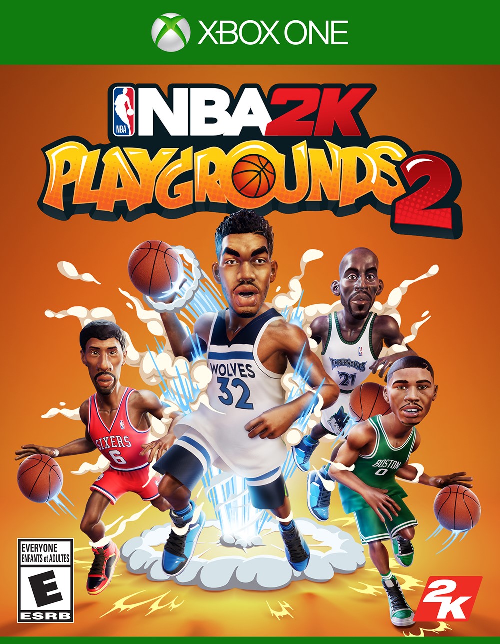 FIFA 18+NBA 2K Playgrounds 2 XBOX ONE